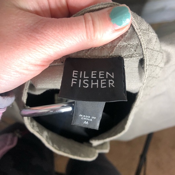 Eileen Fisher organic cotton button pocket jacket - Picture 2 of 7